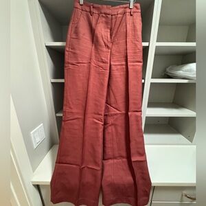 Wide-Leg Pink Trousers - Sezane - Size 36 (US 2-4)